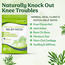 HERBAL HEAL™ Glucocare Knee Patches – Instant Pain Relief