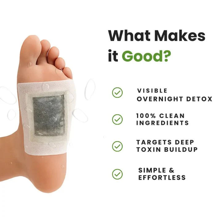Detox Foot Patches โ Pain & Stress Relief