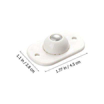 Adhesive Wheel – Mini Casters with 360° Rotation