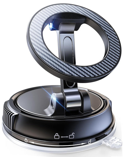 360° Adjustable & Foldable Hands-Free Suction Mount for Car