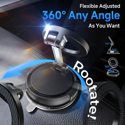 360° Adjustable & Foldable Hands-Free Suction Mount for Car